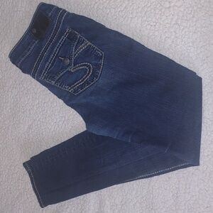 Silver Suki Jeggings Size 27